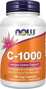 Vitamin C 1,000 mg + Bioflavonoids – 100 Capsules