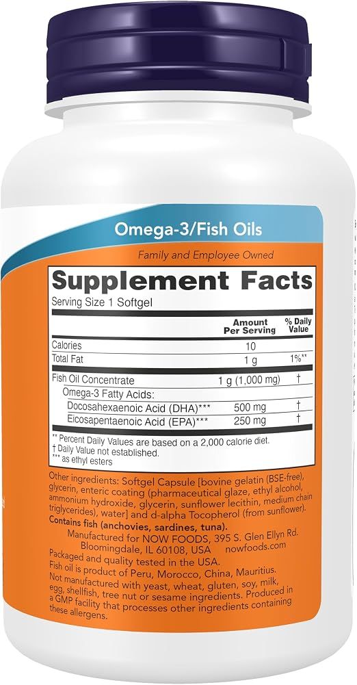 NOW DHA-500 + EPA - 90 Softgels