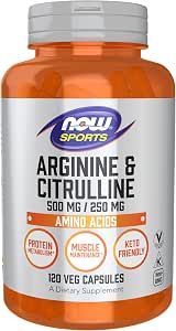 NOW Arginine & Citrulline - Veg Capsules