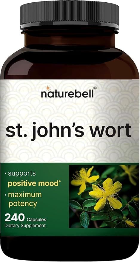 Natural Bell St. John’s Wort 9,000 mg - 240 Capsules