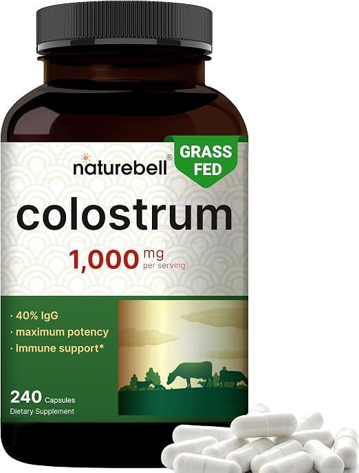 Natural Bell Colostrum 1,000 mg - 240 Capsules