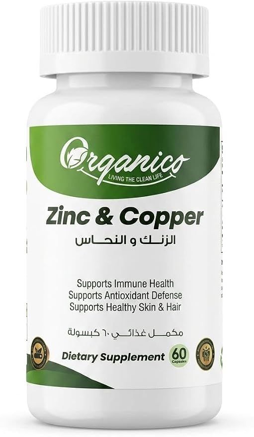 Zinc 50 mg + Copper 2 mg