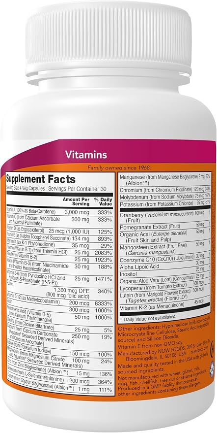NOW EVE Women’s Multiple Vitamin - 120 Capsules