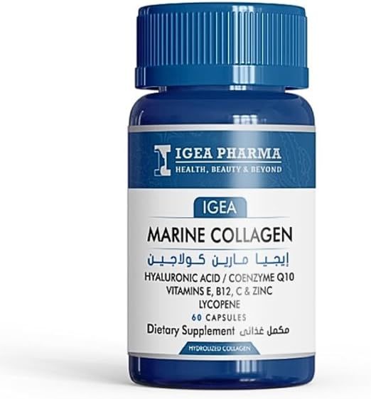 Marine Collagen + Hyaluronic Acid – 60 Capsules