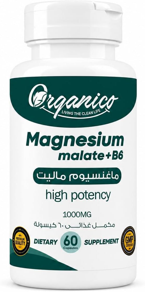Magnesium Malate 1,000 mg + Vitamin B6
