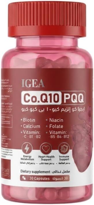 CoQ10 200 mg + PQQ 20 mg – 30 Capsules